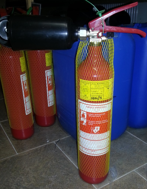 Brandsläckare Kolsyra 2kg - 2