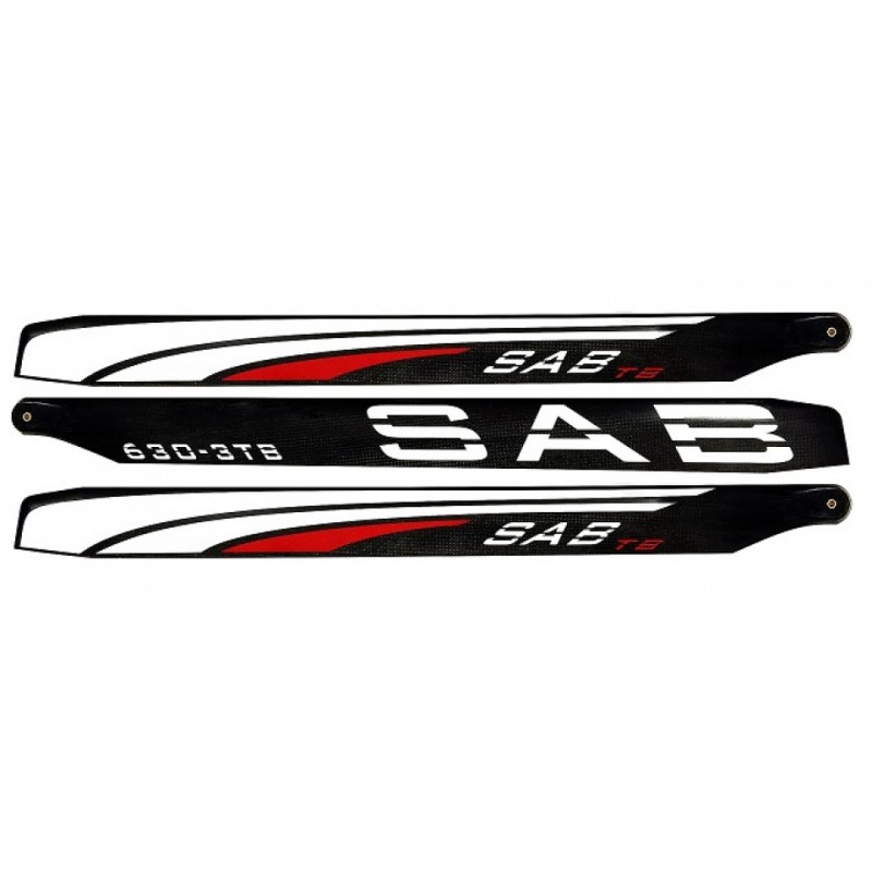 SAB THUNDERBOLT MAIN BLADES 630mm [3 BLADES]