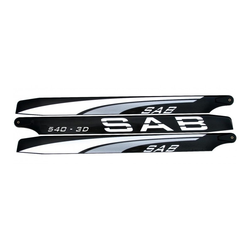 SAB Blackline MAIN BLADES 540 mm Triblades 3D