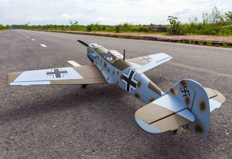 Seagull Messerschmitt BF 109E 162.5 cm 15-20cc Gas ARF* - 7