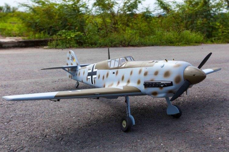 Seagull Messerschmitt BF 109E 162.5 cm 15-20cc Gas ARF* - 6