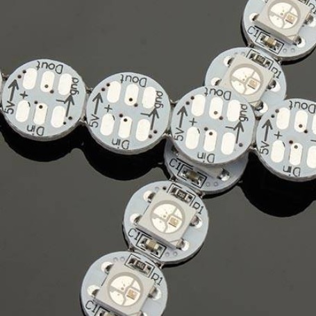 Lysdiod RGB SMD kort med IC-WS2812