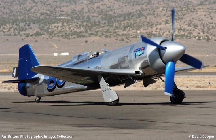 Seagull YAK-11 Reno Racer Czech Mate 1800mm 35cc Gas Blå ARF - 3