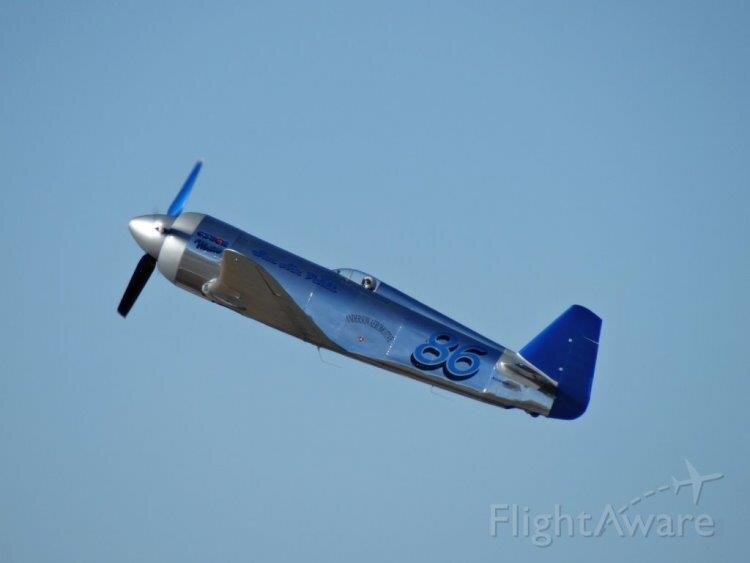 Seagull YAK-11 Reno Racer Czech Mate 1800mm 35cc Gas Blå El-landställ ARF - 2