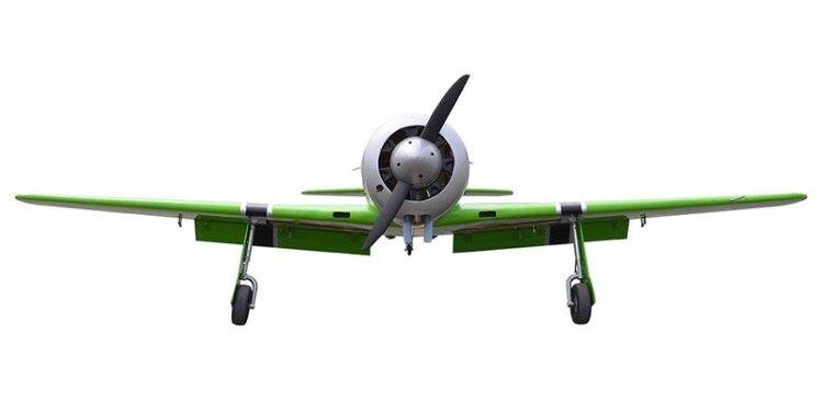 Seagull YAK-11 Reno Racer Perestroika 1800mm 35cc Gas Grön ARF - 14