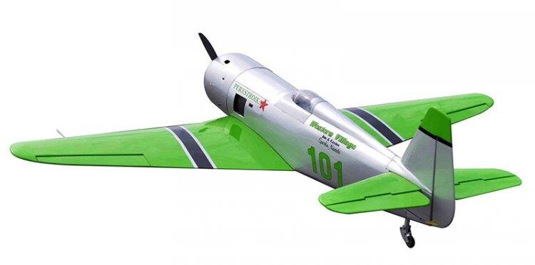 Seagull YAK-11 Reno Racer Perestroika 1800mm 35cc Gas Grön ARF - 16