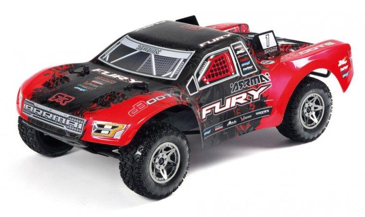 ARRMA Fury 2WD BLX Short Course 1/10 RTR (utan Batteri)