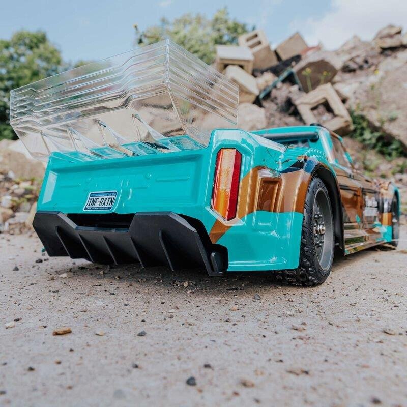 INFRACTION 4X4 MEGA 1/8th Resto-Mod Truck Teal/Brz - 3