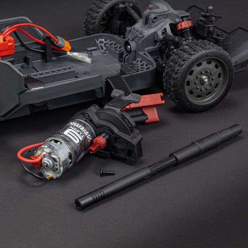 INFRACTION 4X4 MEGA 1/8th Resto-Mod Truck Teal/Brz - 8
