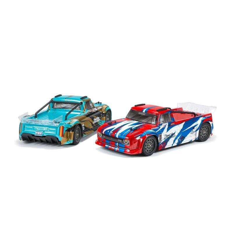INFRACTION 4X4 MEGA 1/8th Resto-Mod Truck Teal/Brz - 2