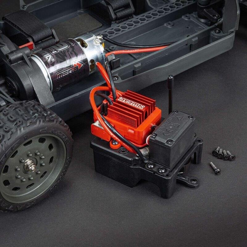 INFRACTION 4X4 MEGA 1/8th Resto-Mod Truck Teal/Brz - 9