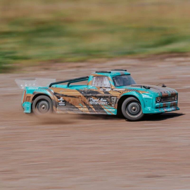 INFRACTION 4X4 MEGA 1/8th Resto-Mod Truck Teal/Brz - 24