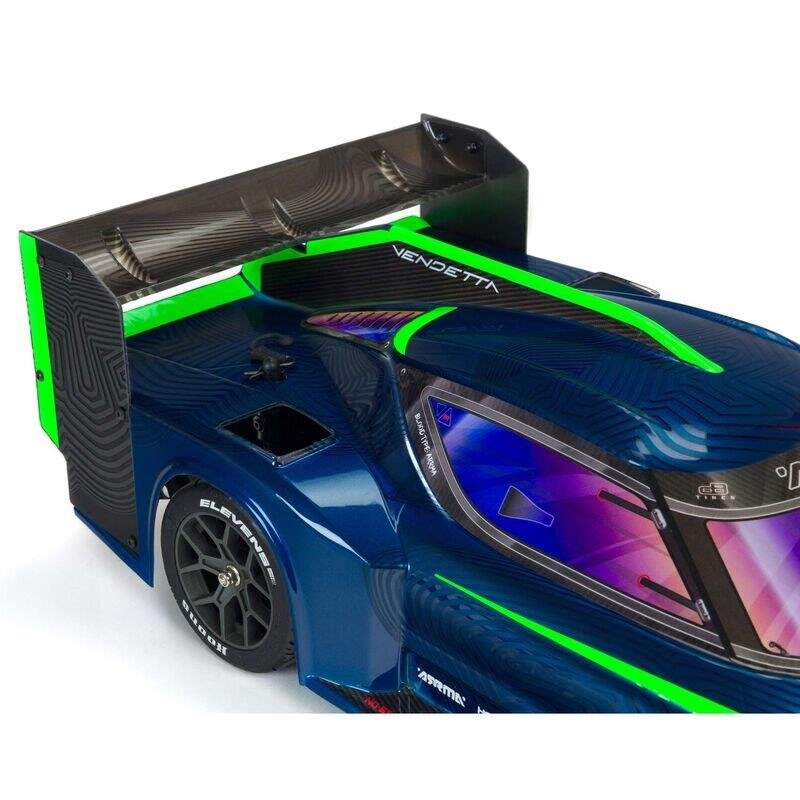 VENDETTA 4X4 3S BLX 1/8th Speed Bash Racer Blue - 20