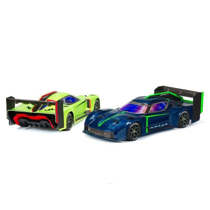 VENDETTA 4X4 3S BLX 1/8th Speed Bash Racer Blue - 23