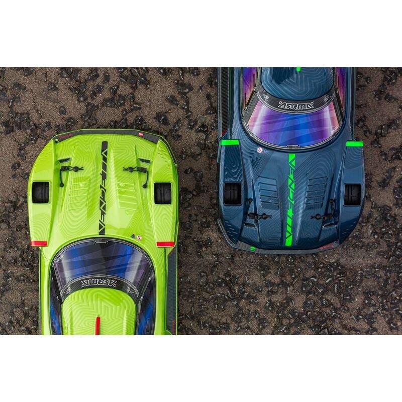 VENDETTA 4X4 3S BLX 1/8th Speed Bash Racer Blue - 25