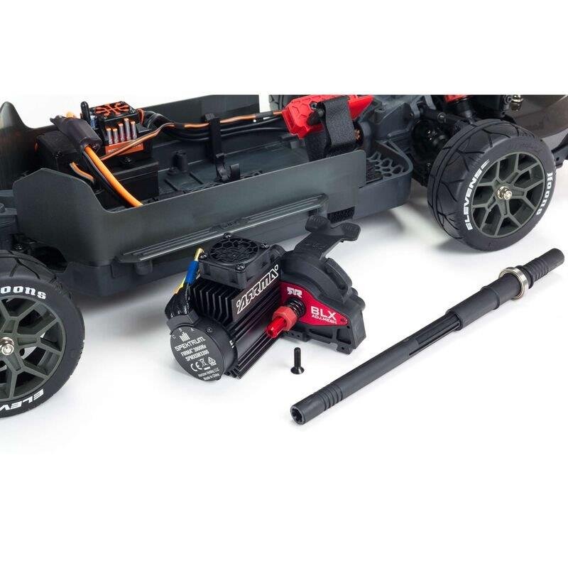 VENDETTA 4X4 3S BLX 1/8th Speed Bash Racer Blue - 7