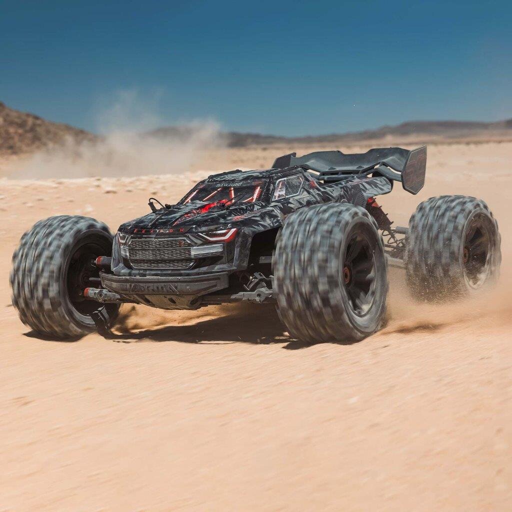 KRATON 8S 4X4 BLX EXB Brushless Monster Truck RTR, Black 1/5 - 14