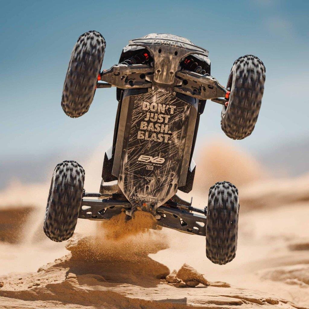 KRATON 8S 4X4 BLX EXB Brushless Monster Truck RTR, Black 1/5 - 12