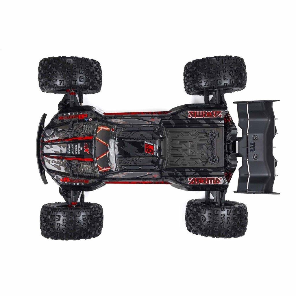 KRATON 8S 4X4 BLX EXB Brushless Monster Truck RTR, Black 1/5 - 5