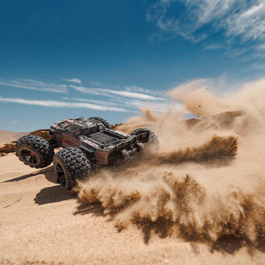 KRATON 8S 4X4 BLX EXB Brushless Monster Truck RTR, Black 1/5 - 15