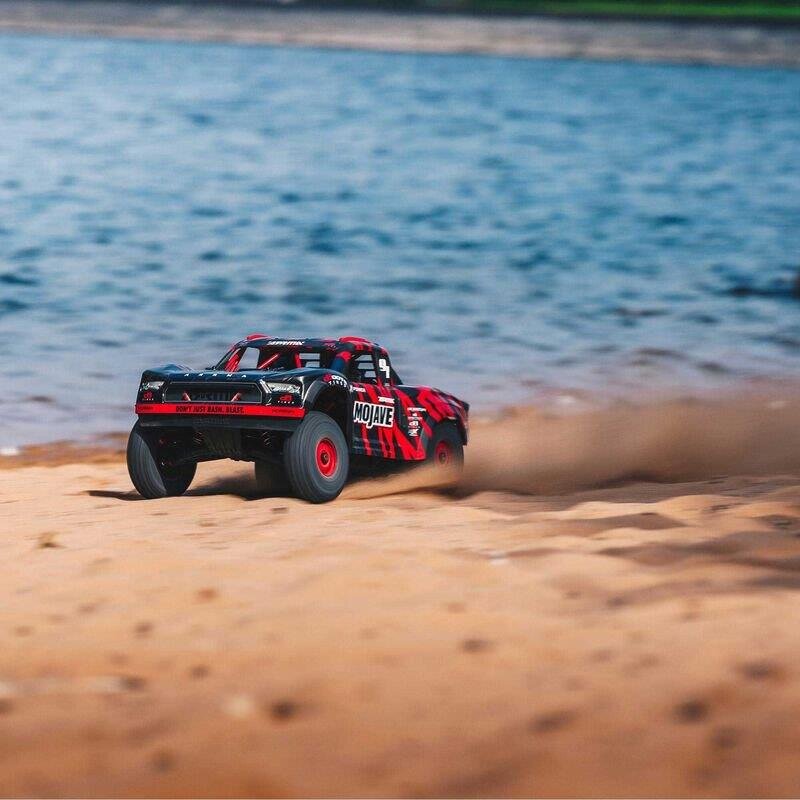 MOJAVE 6S 4WD BLX 1/7 Desert Truck RTR Red/Black - 26