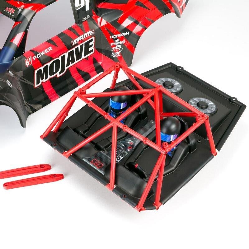 MOJAVE 6S 4WD BLX 1/7 Desert Truck RTR Red/Black - 13