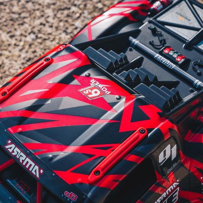 MOJAVE 6S 4WD BLX 1/7 Desert Truck RTR Red/Black - 24