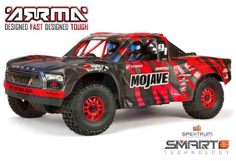 MOJAVE 6S 4WD BLX 1/7 Desert Truck RTR Red/Black