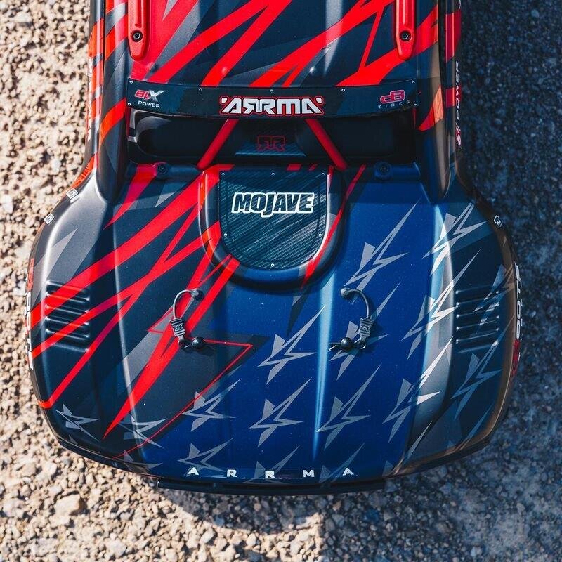 MOJAVE 6S 4WD BLX 1/7 Desert Truck RTR Red/Black - 23