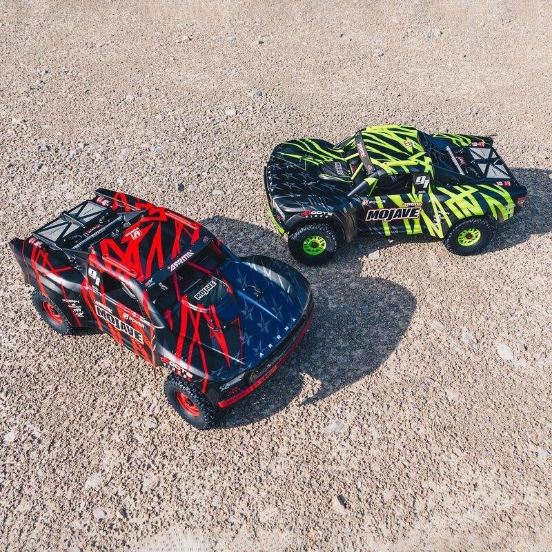MOJAVE 6S 4WD BLX 1/7 Desert Truck RTR Red/Black - 27