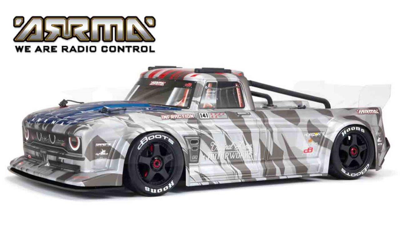 INFRACTION 6S BLX 1/7 All-Road Truck Silver