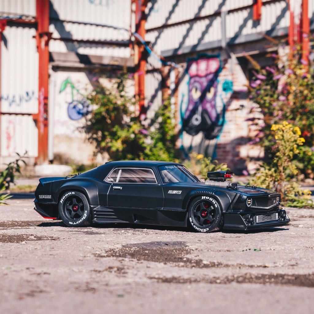 FELONY 6S BLX Street Bash 1/7 All-Road Muscle Blk - 11