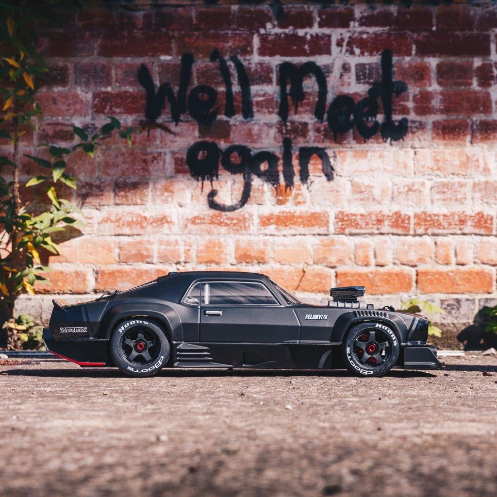 FELONY 6S BLX Street Bash 1/7 All-Road Muscle Blk - 15