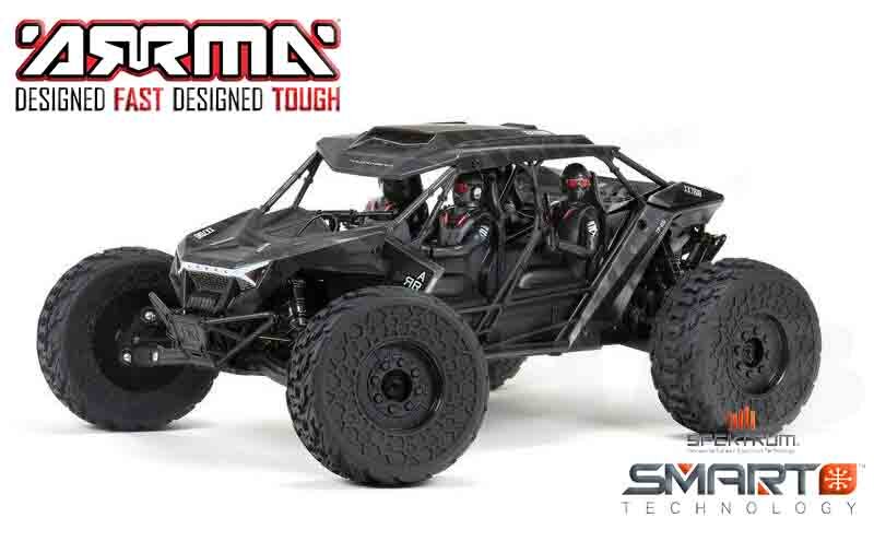 FIRETEAM 6S 4WD BLX 1/7 Speed Assault RTR White