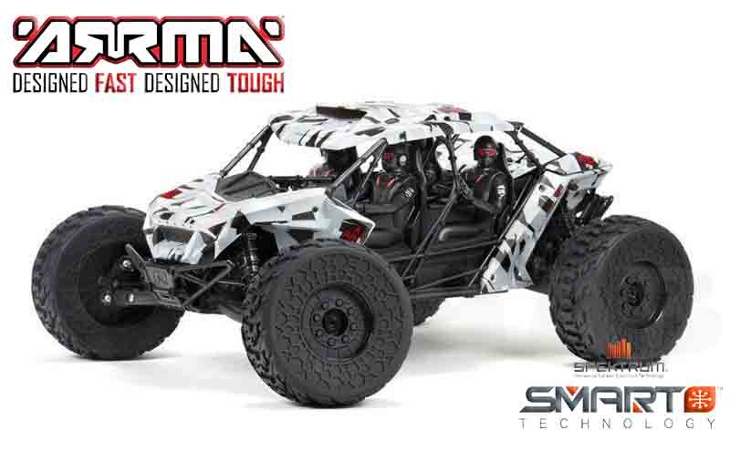 ARRMA FIRETEAM 6S 4WD BLX Speed Assault Vehicle RTR 1/7