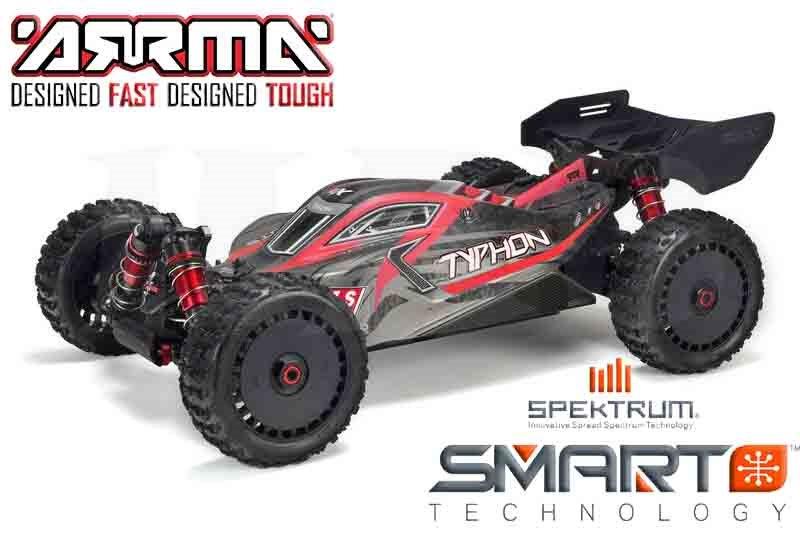 TYPHON 6S 4WD BLX 1/8 Buggy RTR Black