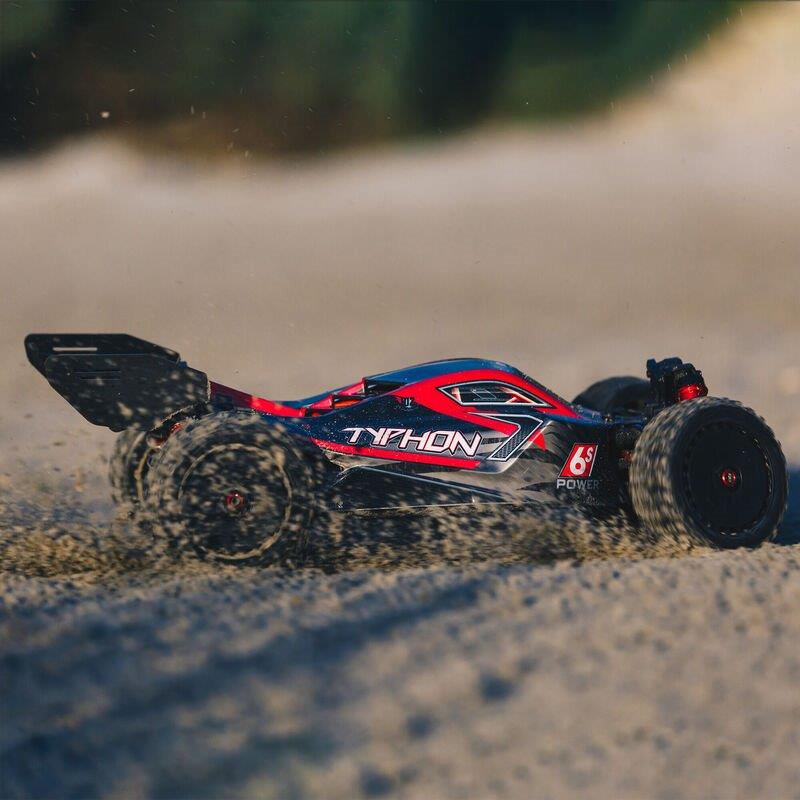 TYPHON 6S 4WD BLX 1/8 Buggy RTR Black - 13
