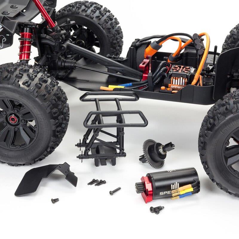 ARRRMA KRATON 6S V5 4WD BLX Speed Monster Truck RTR Röd - 9