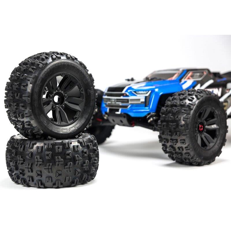 KRATON 6S 4WD BLX 1/8 Speed Monster Truck RTR Blue - 13