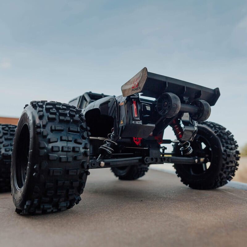 OUTCAST 6S 4WD BLX 1/8 EXB Stunt Truck RTR Black - 4
