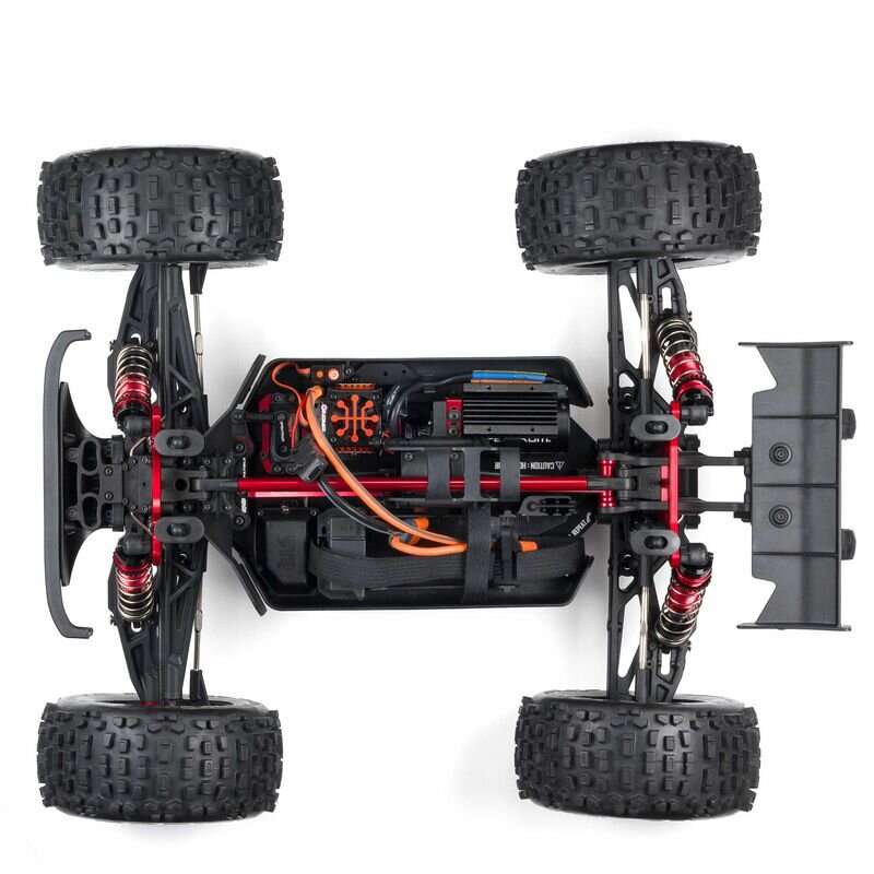 OUTCAST 6S 4WD BLX 1/8 EXB Stunt Truck RTR Black - 11