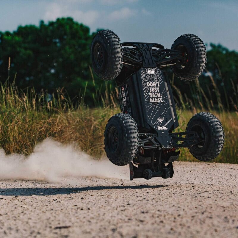 OUTCAST 6S 4WD BLX 1/8 EXB Stunt Truck RTR Black - 13