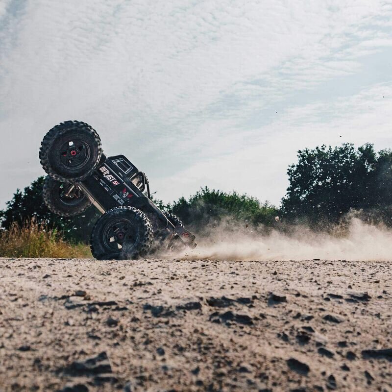 OUTCAST 6S 4WD BLX 1/8 EXB Stunt Truck RTR Black - 12