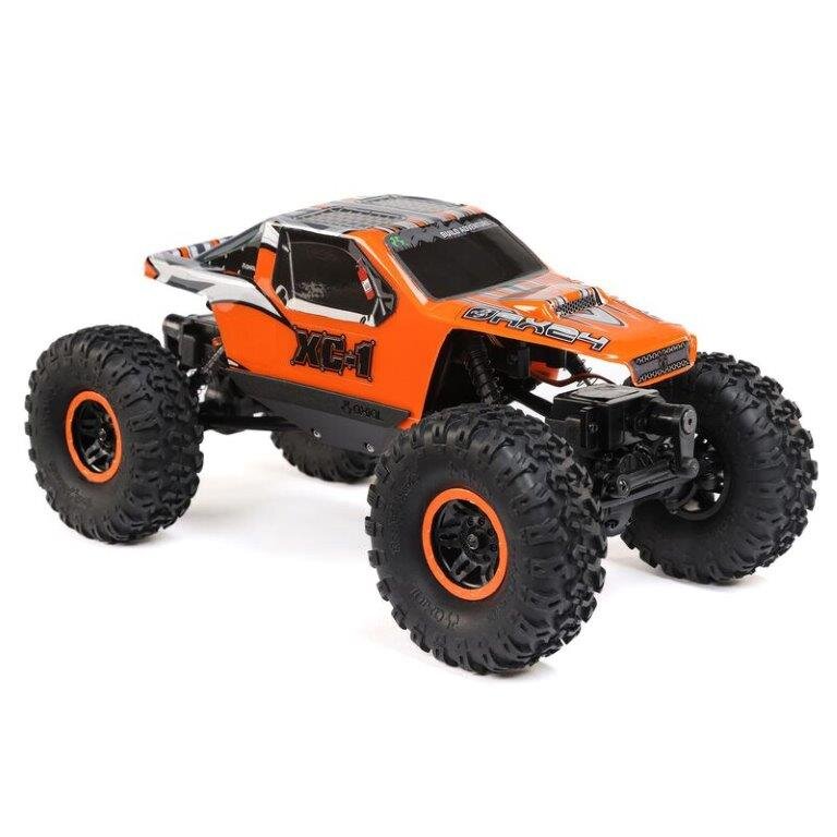AXIAL 1/24 AX24 XC-1 4WS Crawler Brushed RTR. Orange - 5