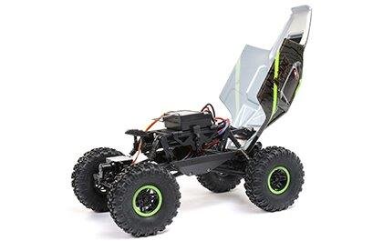 AXIAL 1/24 AX24 XC-1 4WS Crawler Brushed RTR. Orange - 10