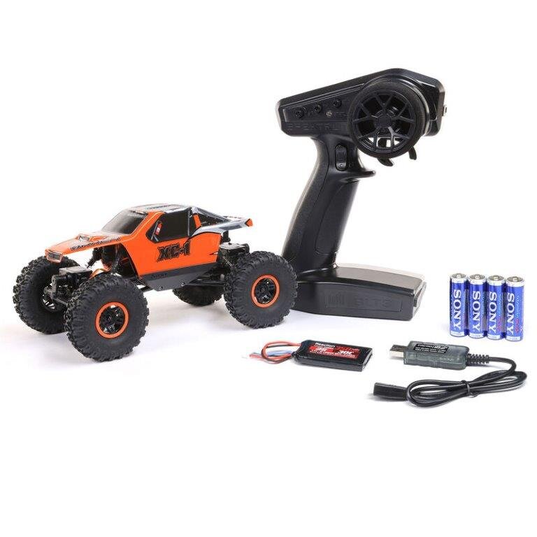 AXIAL 1/24 AX24 XC-1 4WS Crawler Brushed RTR. Orange