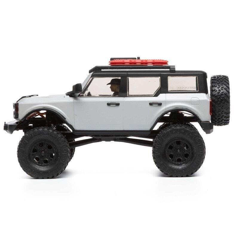 AXIAL SCX24 2021 Ford Bronco 4WD Truck Brushed RTR 1/24 Grå - 11