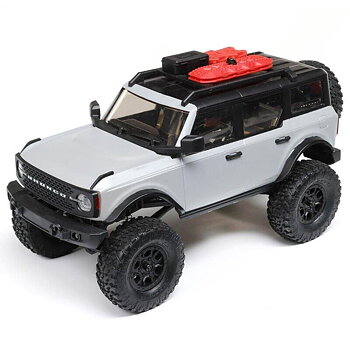 AXIAL SCX24 2021 Ford Bronco 4WD Truck Brushed RTR 1/24 Grå