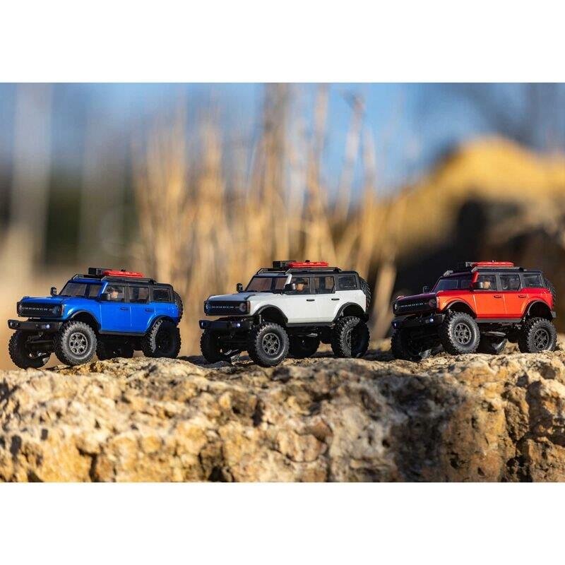 AXIAL SCX24 2021 Ford Bronco 4WD Truck Brushed RTR 1/24 Blå - 15
