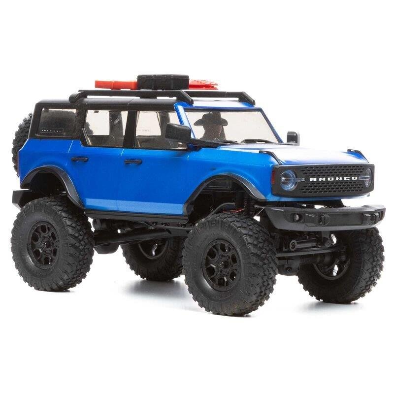 AXIAL SCX24 2021 Ford Bronco 4WD Truck Brushed RTR 1/24 Blå - 4